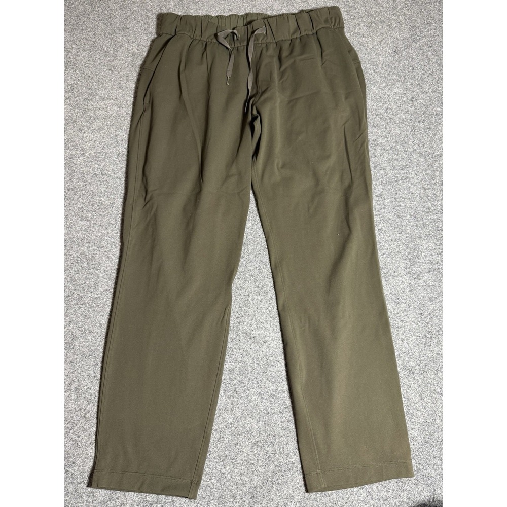 Lululemon‎ On The Fly Pant Green Size 10 W5ALWS Women's